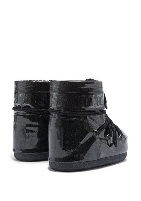 Stivali Icon Low Glitter in nero - MOON BOOT donna MOON BOOT | 80D1409440N001